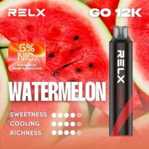 RELX 悅刻 12000 口拋棄式電子煙「赤玉西瓜」