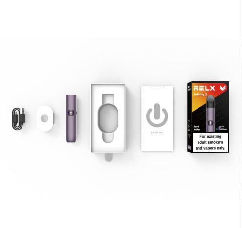 Relx電子煙主機│relx悅刻6代電子煙主機紫色