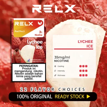 relx煙彈荔枝冰口味-悅刻六代PRO2系列煙彈正品(煙彈x3)(多口味)