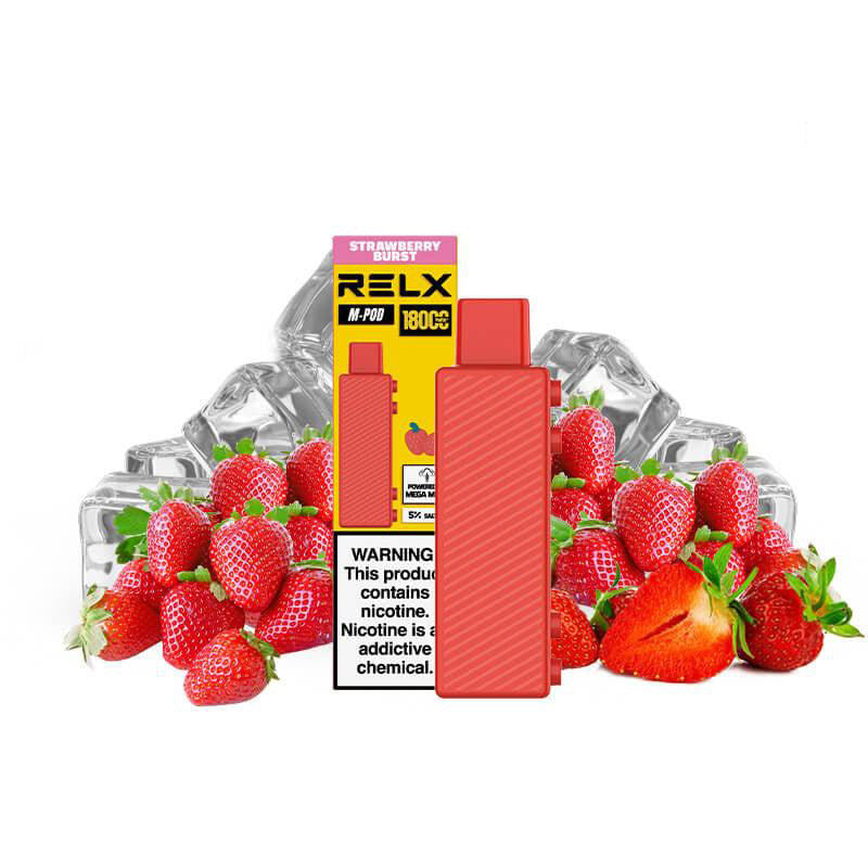 RELX Creator悅刻樂高積木18,000口一次性電子煙-草莓口味