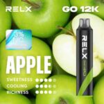 RELX GO 12K 青蘋果 12000口一次性電子煙產品實拍