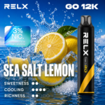 RELX GO 12K 海鹽檸檬 SEA SALT LEMON 12000口一次性電子煙產品圖